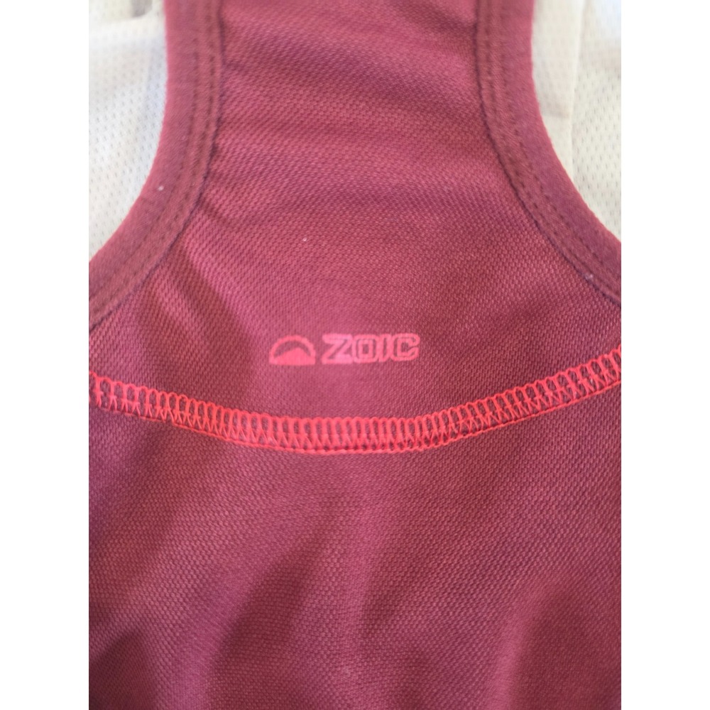ZOIC Womens Floral Cycling Tank Top MTB Mountain Bike Jersey Racerback Pocket - Picture 4 of 6
